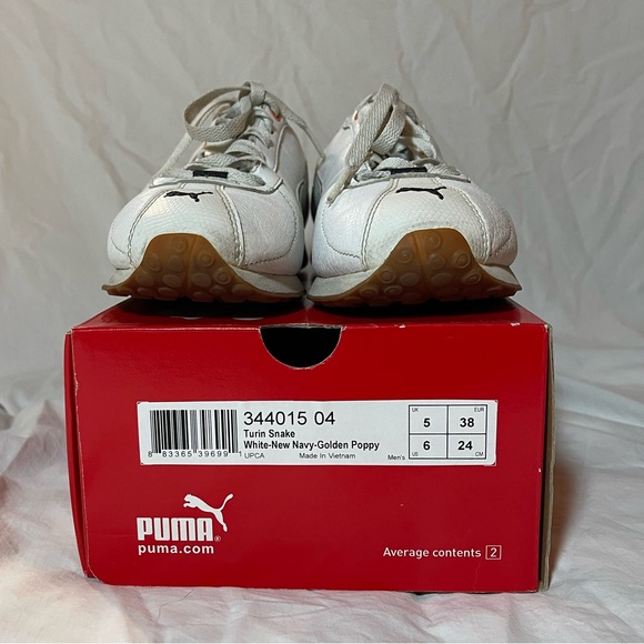Vintage Puma Turin Snake sneaker sz 6 - Picture 3 of 9